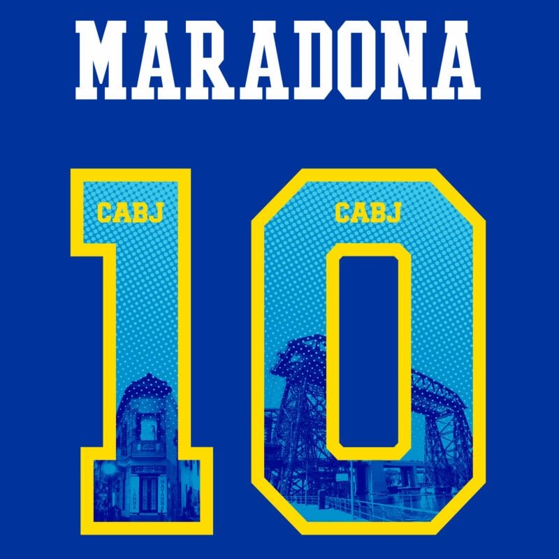 特殊印字(非官方)MARADONA 10