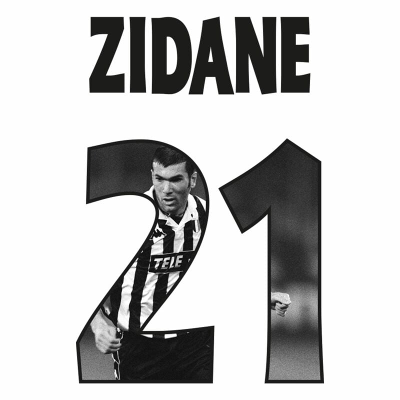 特殊印字(非官方)ZIDANE 21
