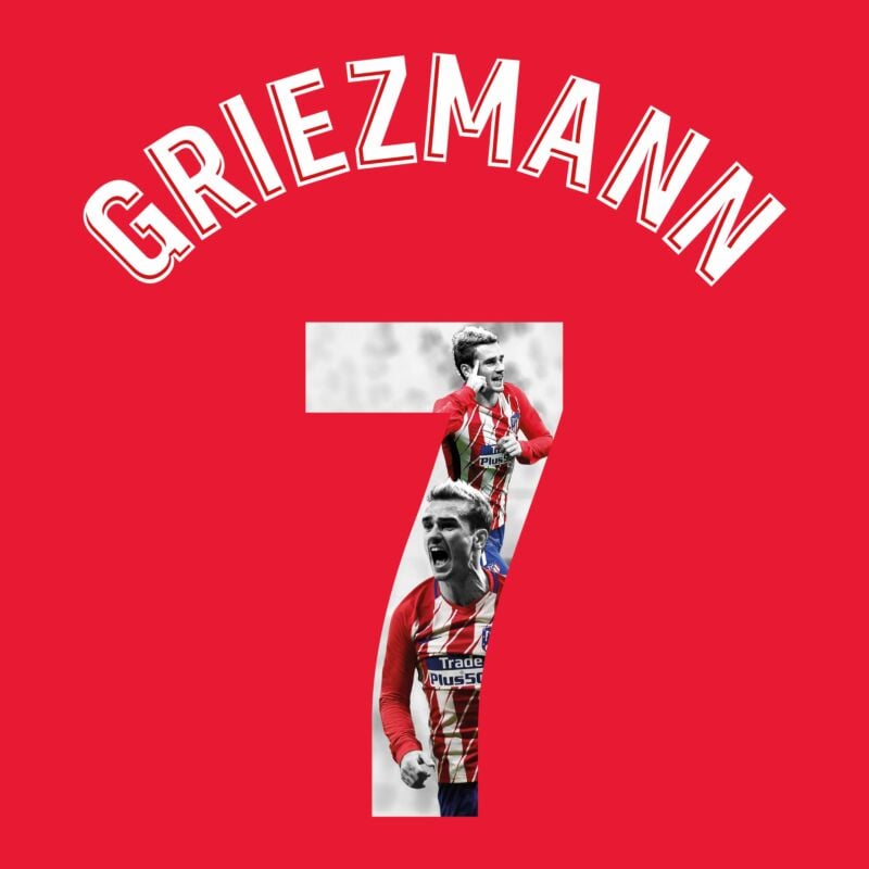 特殊印字(非官方)GRIEZMANN 7