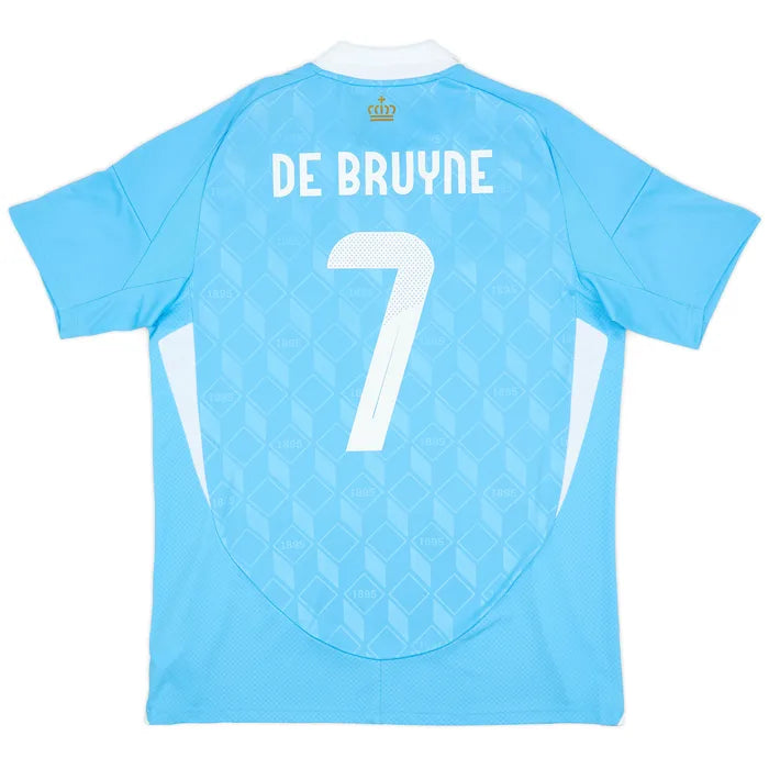 2024-25 Belgium Away Shirt + De Bruyne