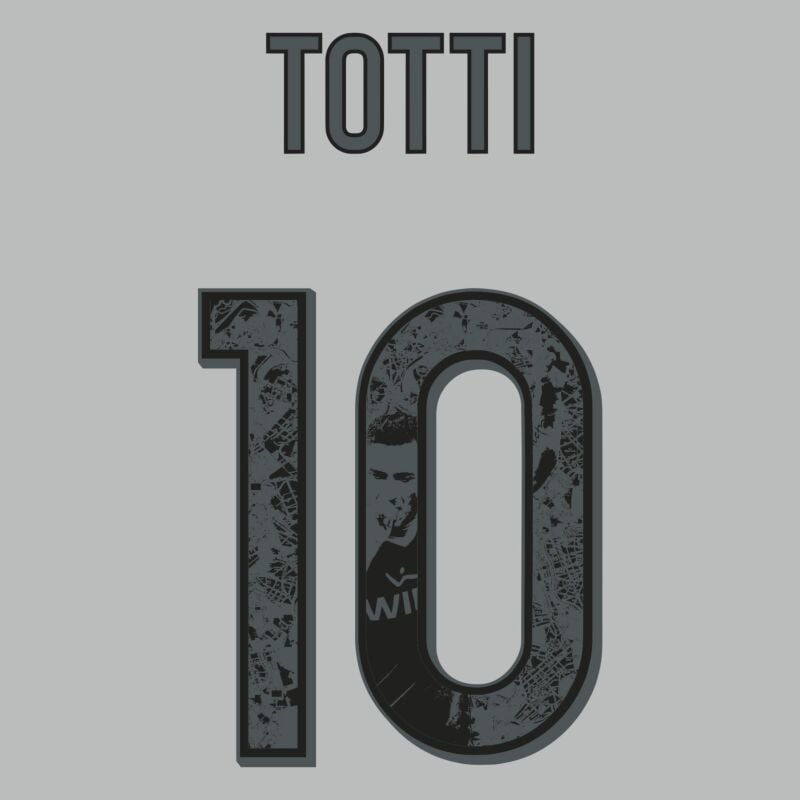 特殊印字(非官方)TOTTI 10