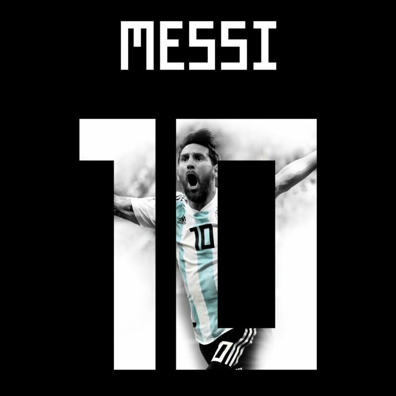 特殊印字(非官方)MESSI 10