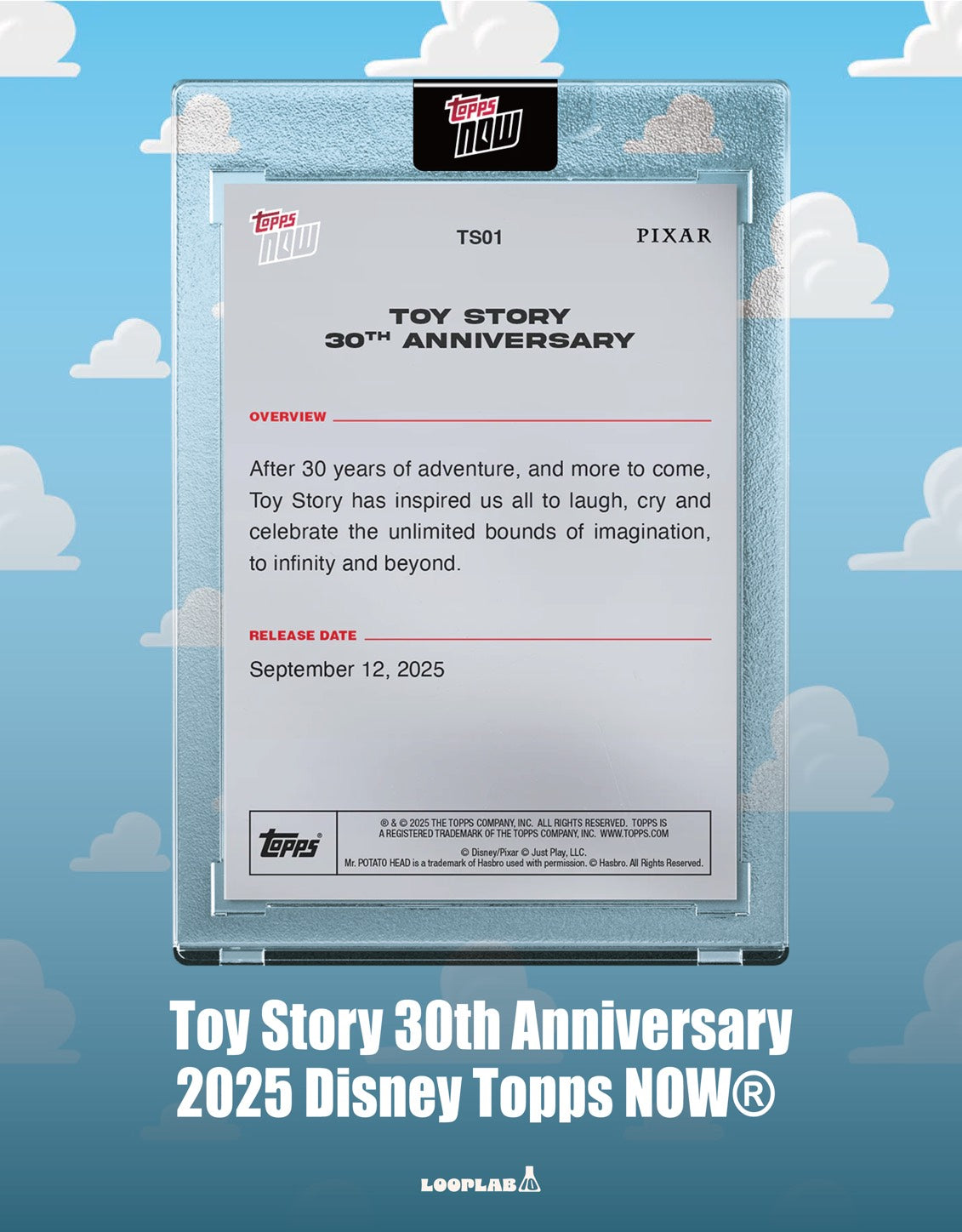 2025 Disney Topps NOW®Toy Story 30th Anniversary