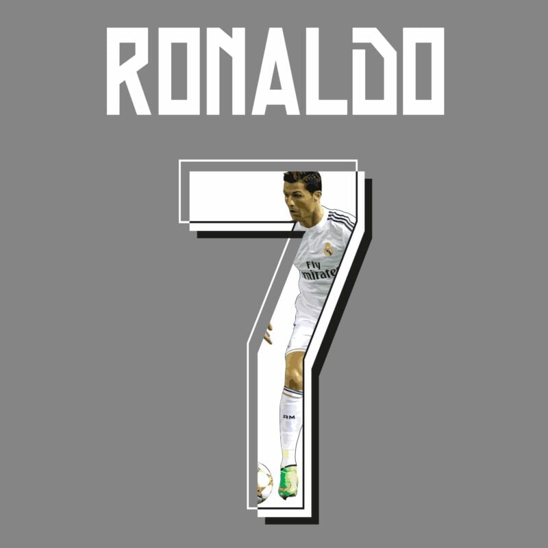 特殊印字(非官方)RONALDO 7