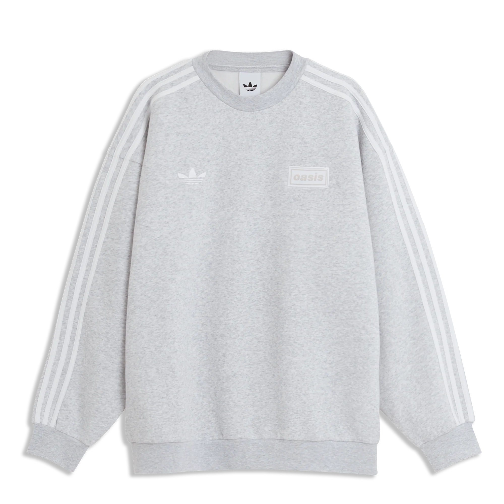 Oasis Live '25 Adidas Crewneck Sweatshirt Light Grey