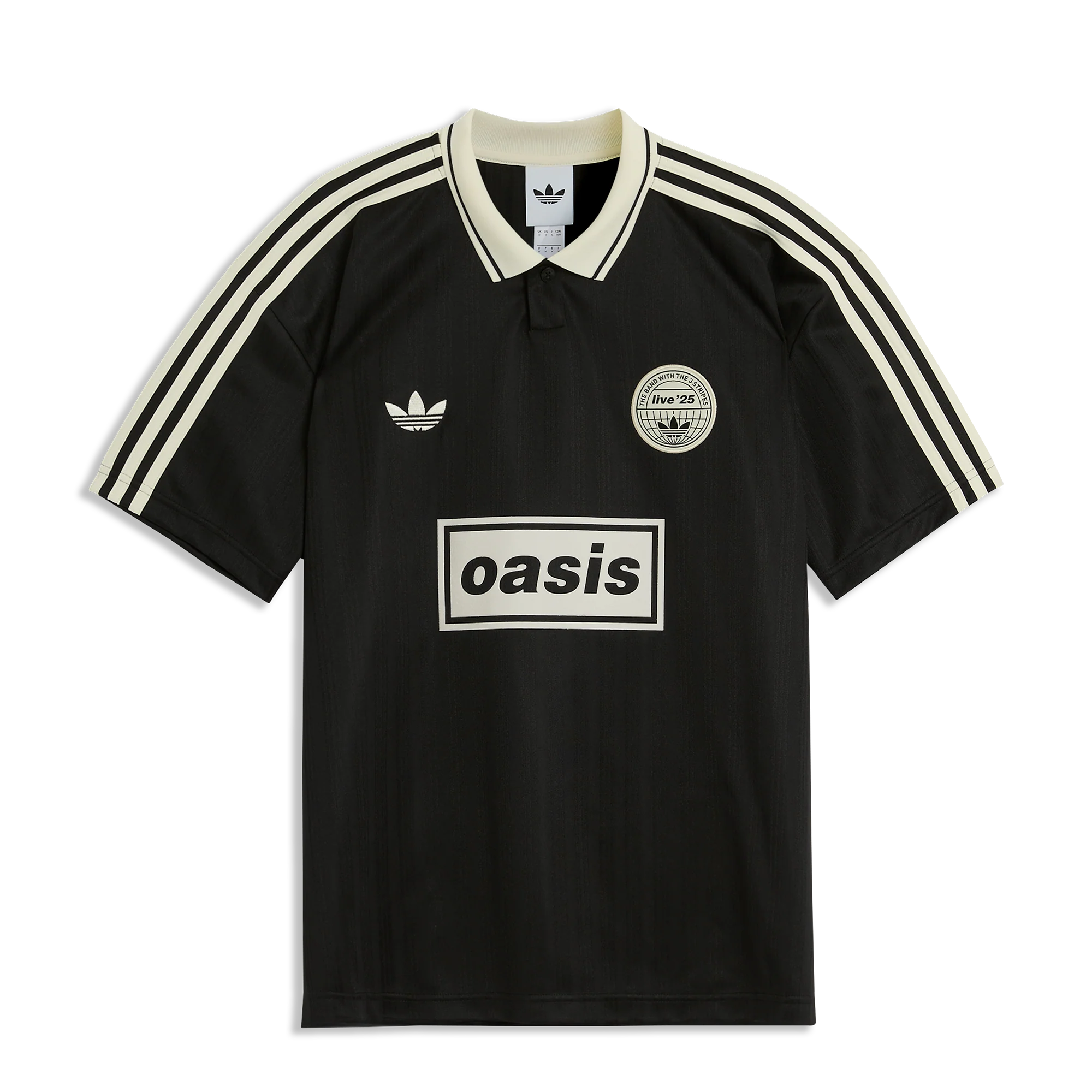 Oasis Live '25 Adidas Black Jersey