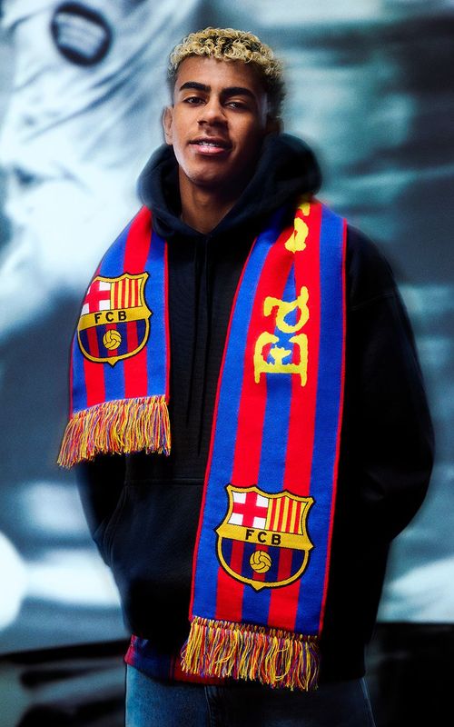 PLAY LIKE BARCA | Barcelona Scarf | El Clasico Limited Edition