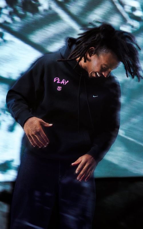 PLAY LIKE BARCA | Barcelona Black Hoodie | El Clasico Limited Edition