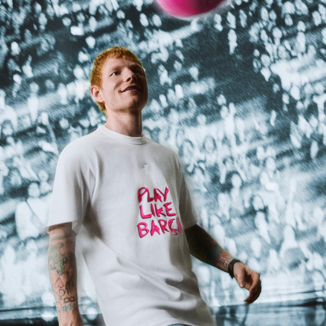 PLAY LIKE BARCA | Barcelona White Tee | El Clasico Limited Edition