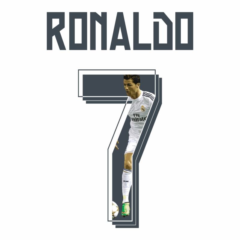 特殊印字(非官方)RONALDO 7