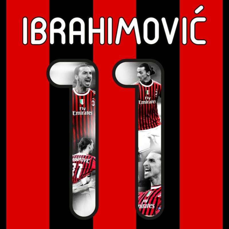 特殊印字(非官方)IBRAHIMOVIC 11
