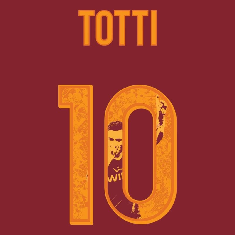 特殊印字(非官方)TOTTI 10