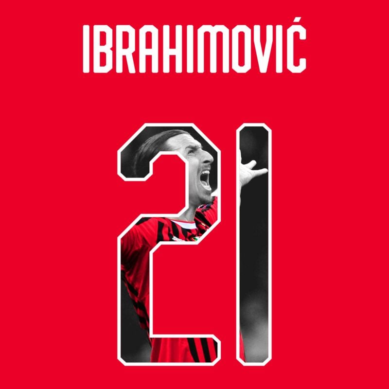 特殊印字(非官方)IBRAHIMOVIC 21