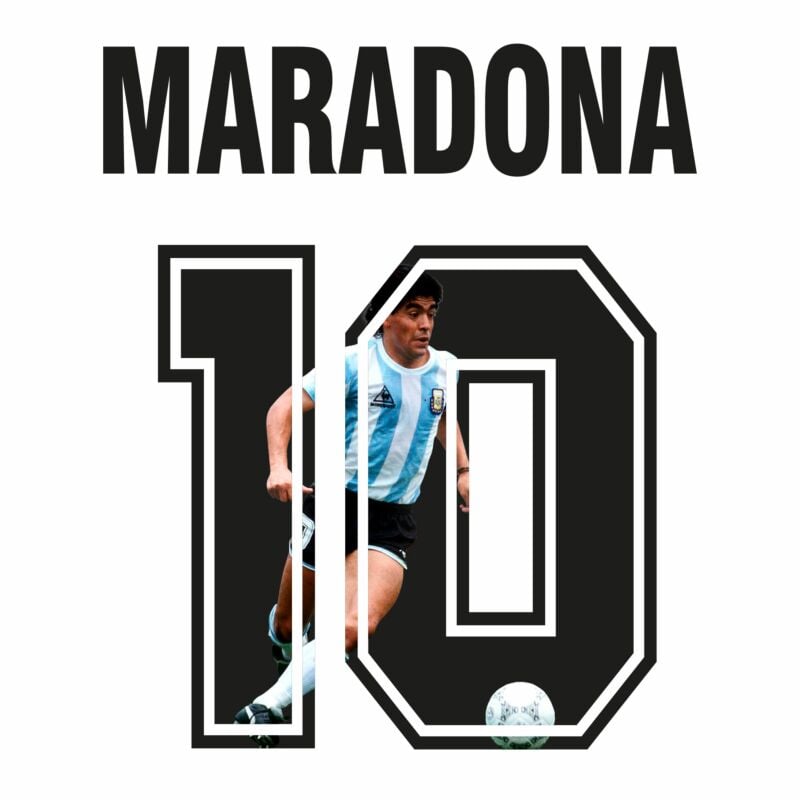 特殊印字(非官方)MARADONA 10