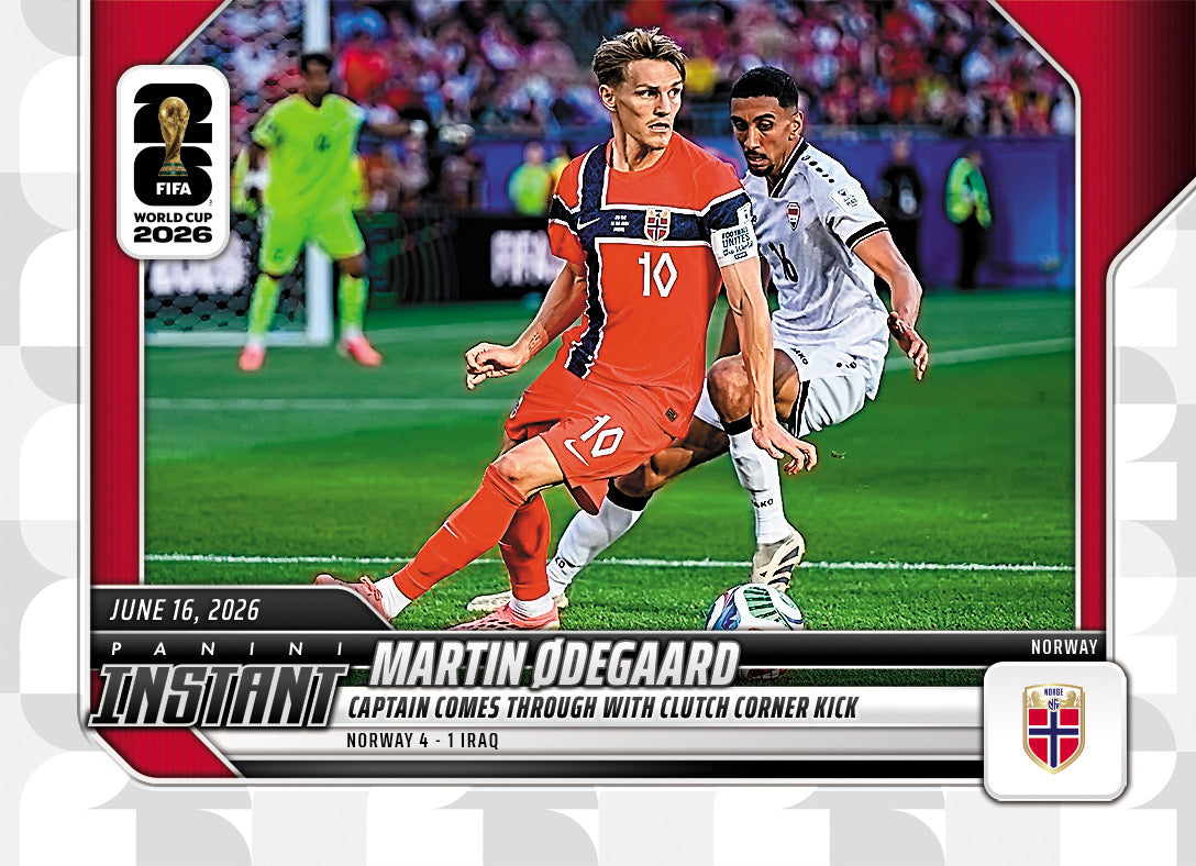 Martin Odegaard - 2026 Panini Instant FIFA World Cup 2026™ #43