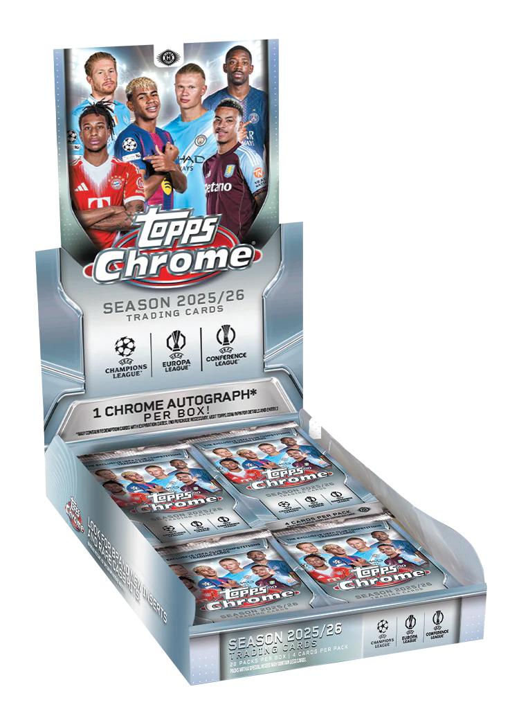 [直播團拆] Topps Chrome® UCC 2025-26 Hobby Case Break 005