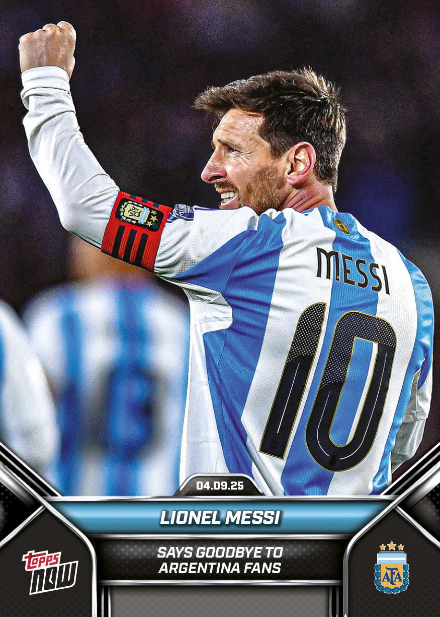 ToppsNow | Lionel Messi | 2024-25 Argentina | Card 2
