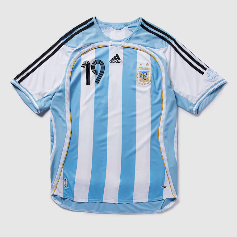 阿根廷 2006 主場復刻 #19 Messi | Argentina 2006 Home Reissue