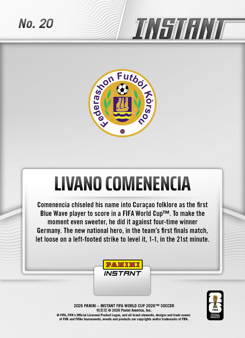Livano Comenencia - 2026 Panini Instant FIFA World Cup 2026™ #20