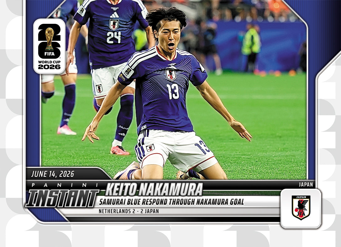 Keito Nakamura - 2026 Panini Instant FIFA World Cup 2026™ #24