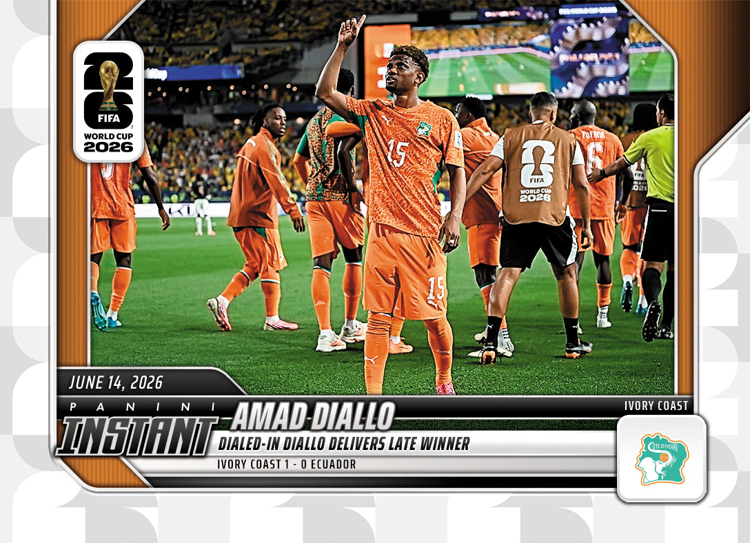 Amad Diallo - 2026 Panini Instant FIFA World Cup 2026™ #26