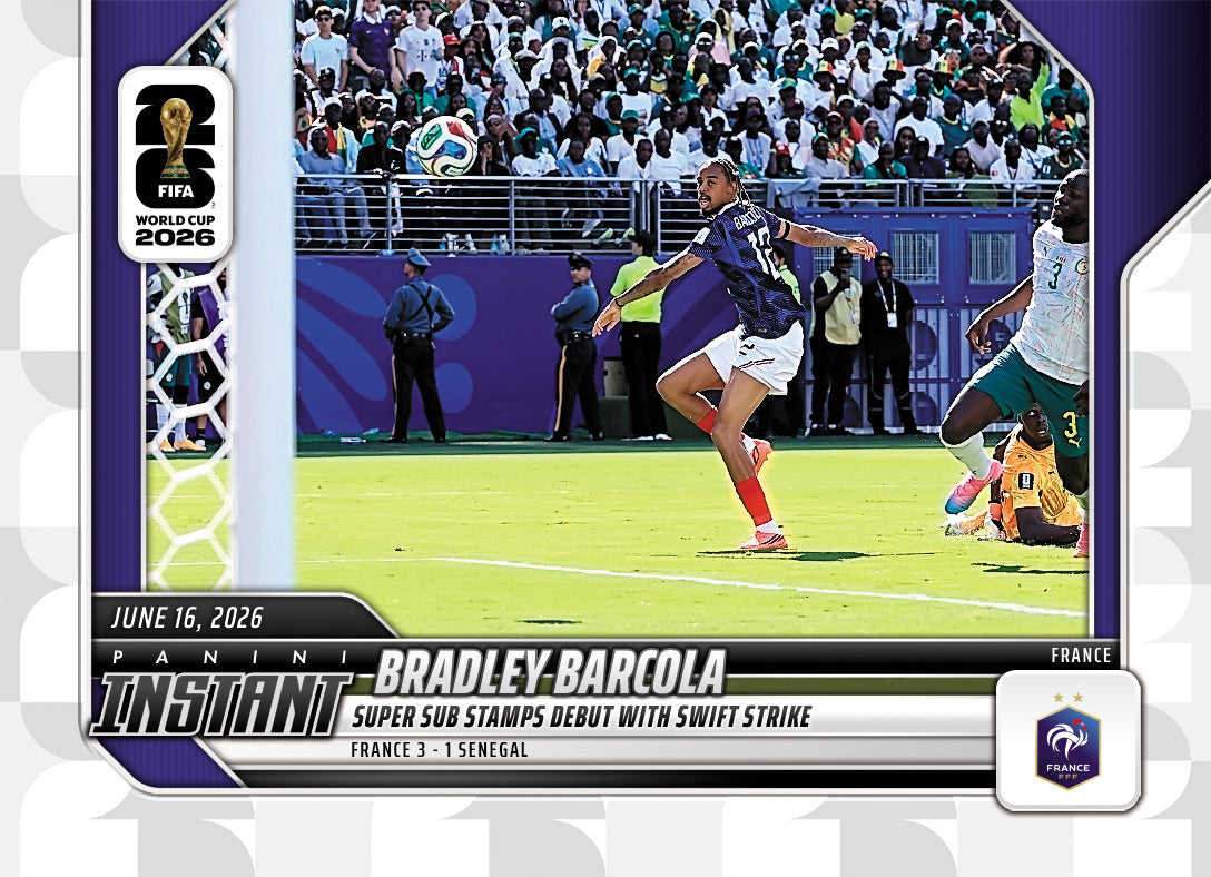 Bradley Barcola - 2026 Panini Instant FIFA World Cup 2026™ #39