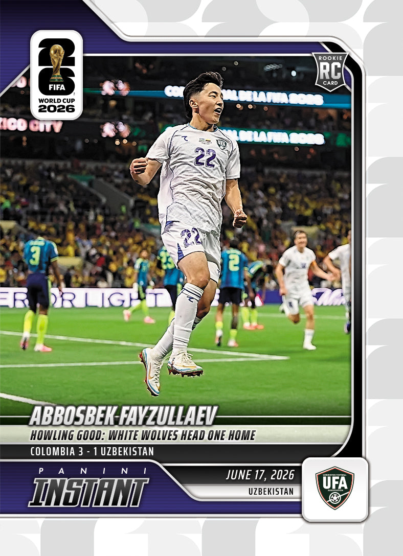 Abbosbek Fayzullaev - 2026 Panini Instant FIFA World Cup 2026™ #59