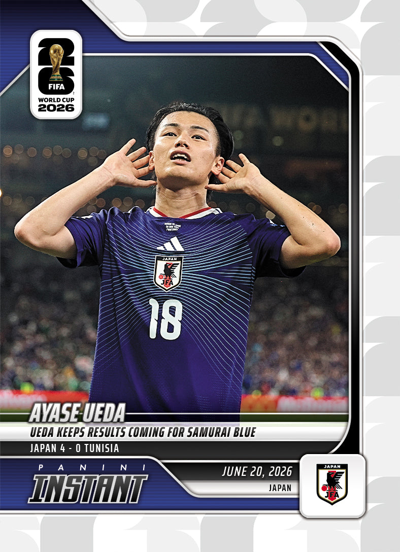 Ayase Ueda - 2026 Panini Instant FIFA World Cup 2026™ #77