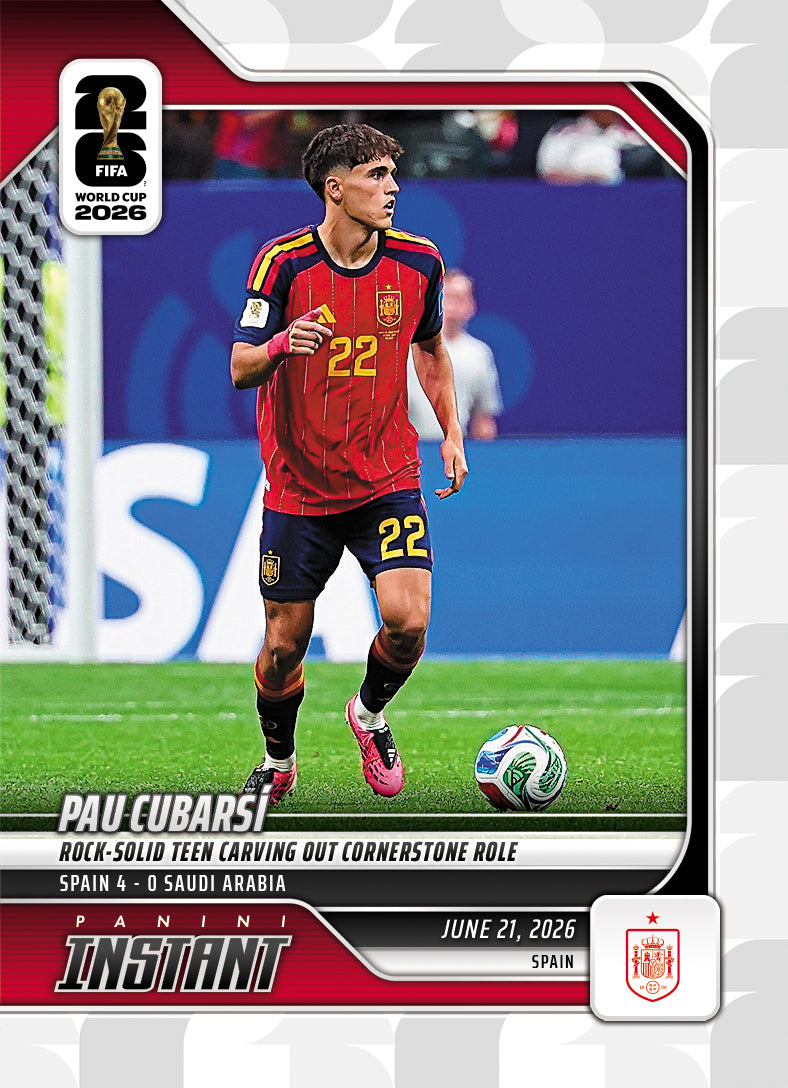 Pau Cubarsi - 2026 Panini Instant FIFA World Cup 2026™ #81