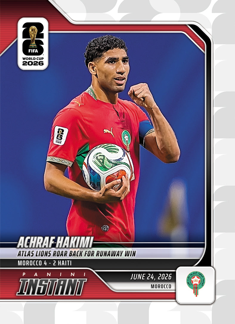 Achraf Hakimi - 2026 Panini Instant FIFA World Cup 2026™ #115