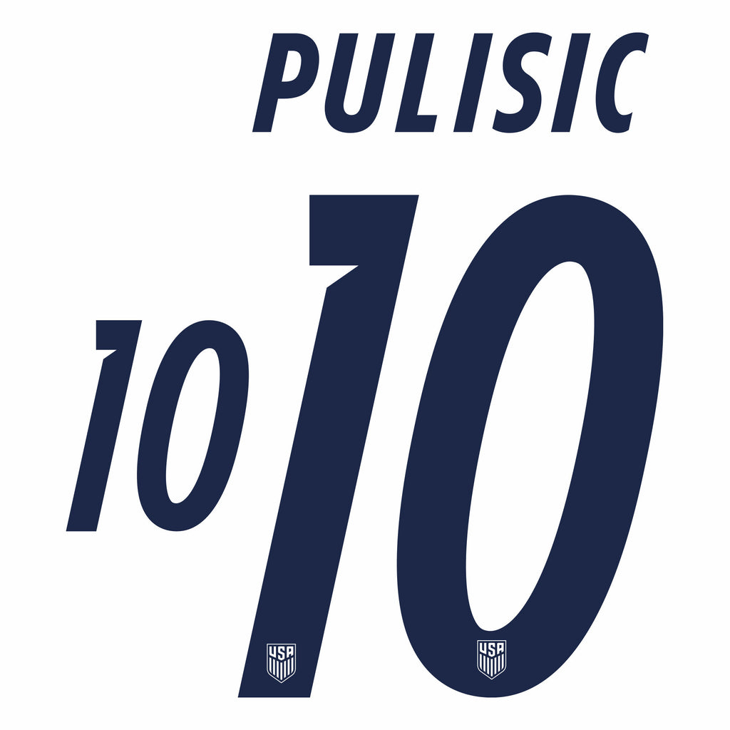 美國 2026 背號組 | USMNT 2026 Nameset
