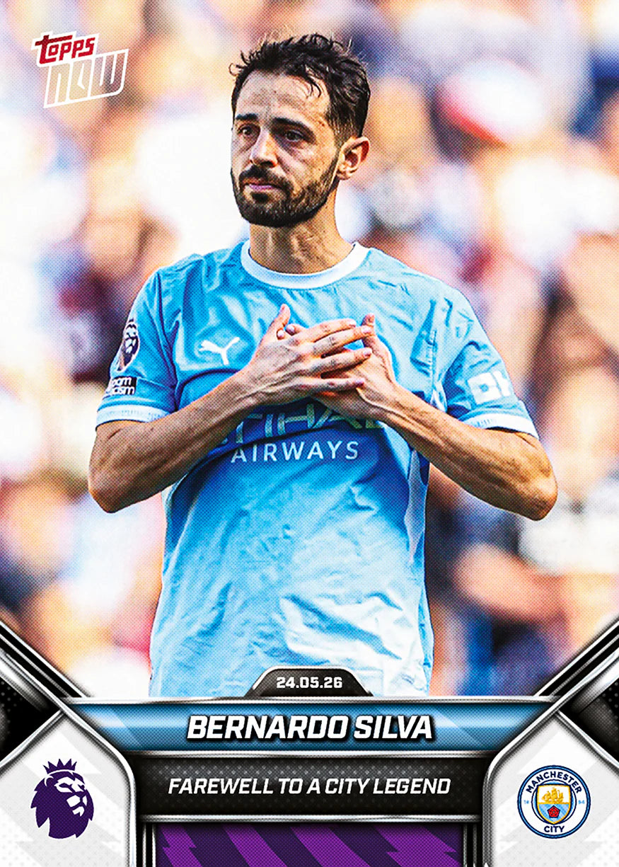 [6/2限時預購] Bernardo Silva - 2025-26 Premier League Topps NOW® - Card 202