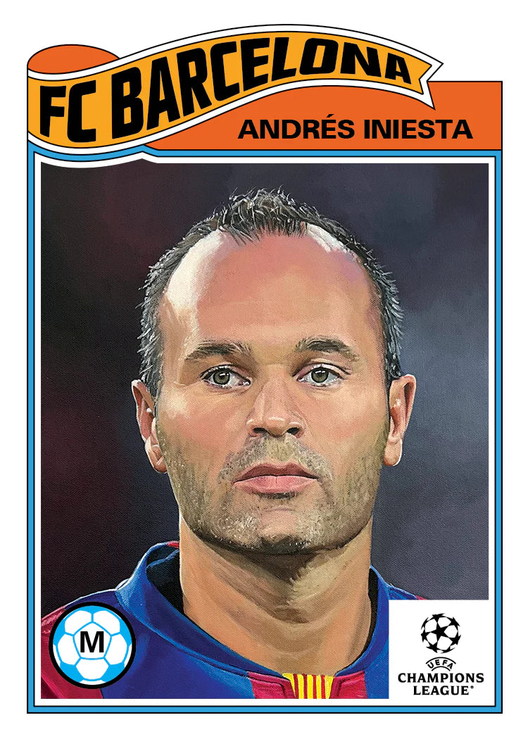 [5/27限時預購] Andrés Iniesta - UCC Living Set® - Card 885