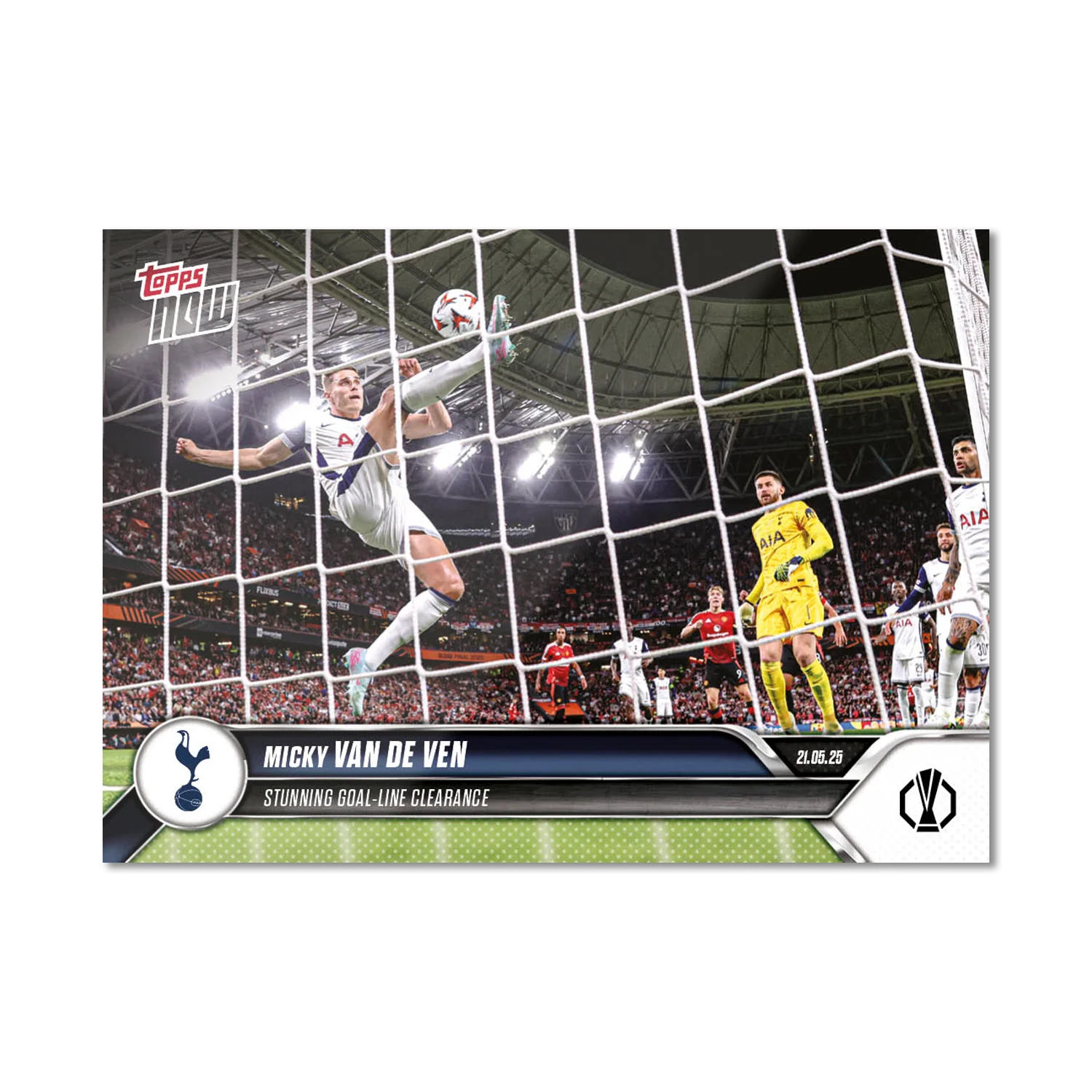 ToppsNow | Micky van de Ven | 2024-25 UEL | Card 37