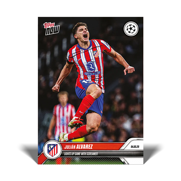ToppsNow | Julián Alvarez | 2024-25 UCL | Card 113