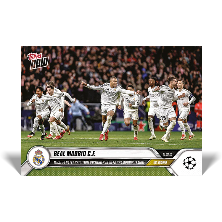 ToppsNow | Real Madrid C.F. | 2024-25 UCL | Card 129