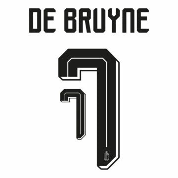 比利時 2026 背號組 | Belgium 2026 Nameset