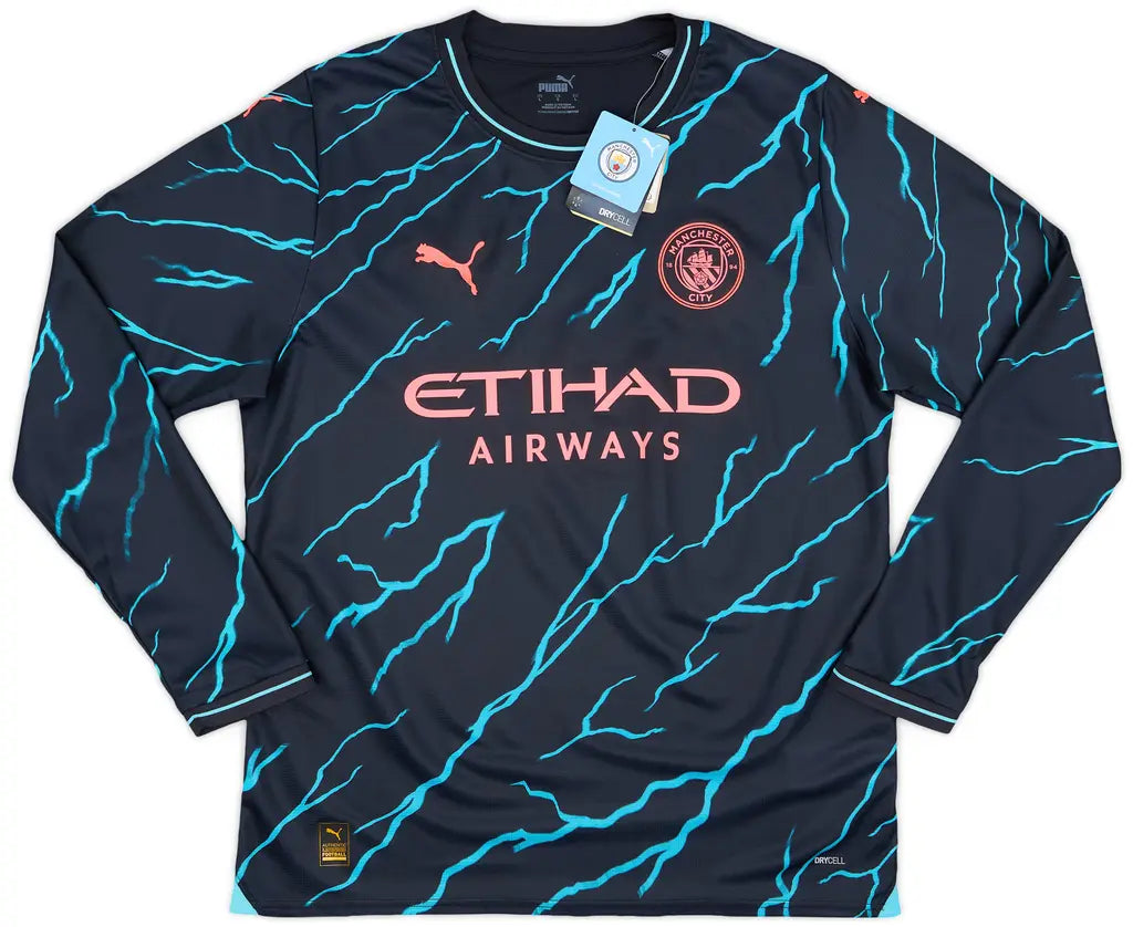 曼城 23/24 二客長袖｜Manchester City 23/24 Third LS