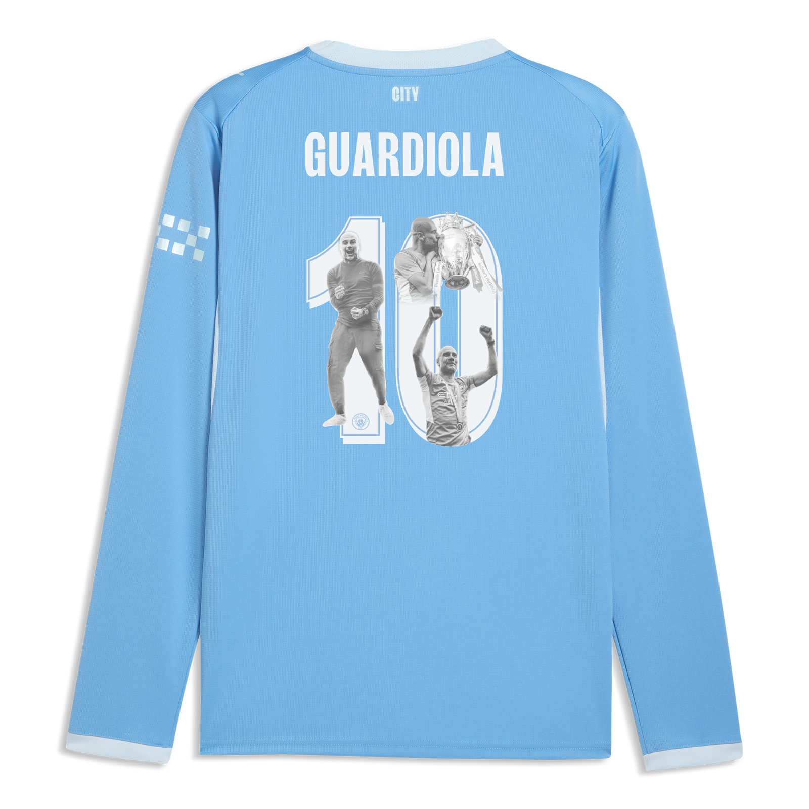 [Pep Guardiola Limited Edition] 曼城 26/27 主場長袖 紀念背號