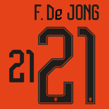 荷蘭 2026 背號組 | Netherlands 2026 Nameset