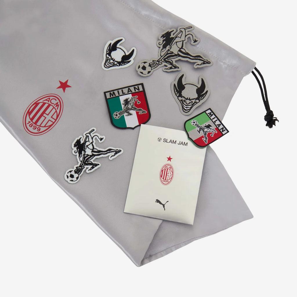 AC米蘭 25/26 三客銀 限量版 | AC Milan 25/26 Fourth X Slam Jam LS Silver Limited Edition