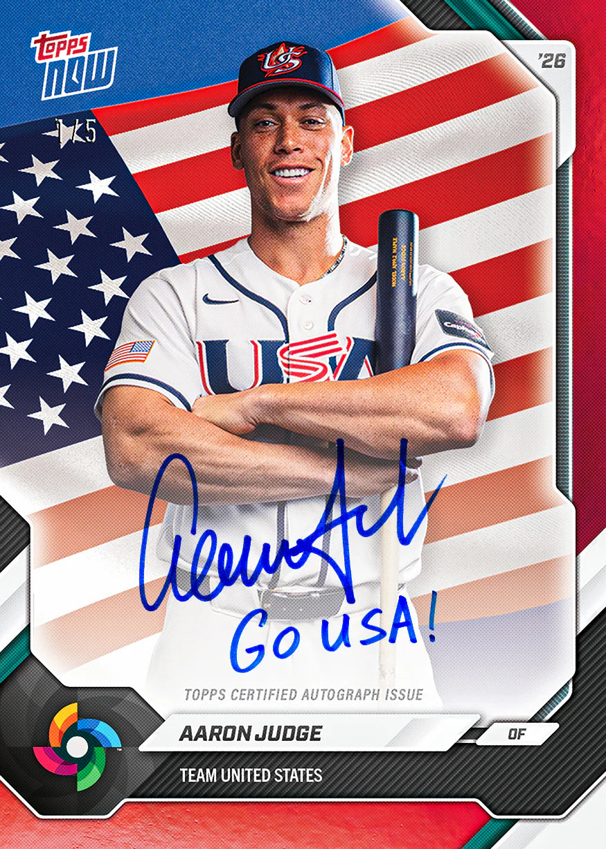 2026 WBC Topps NOW® 國家隊組