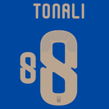 義大利 2026 背號組 | Italy 2026 Nameset
