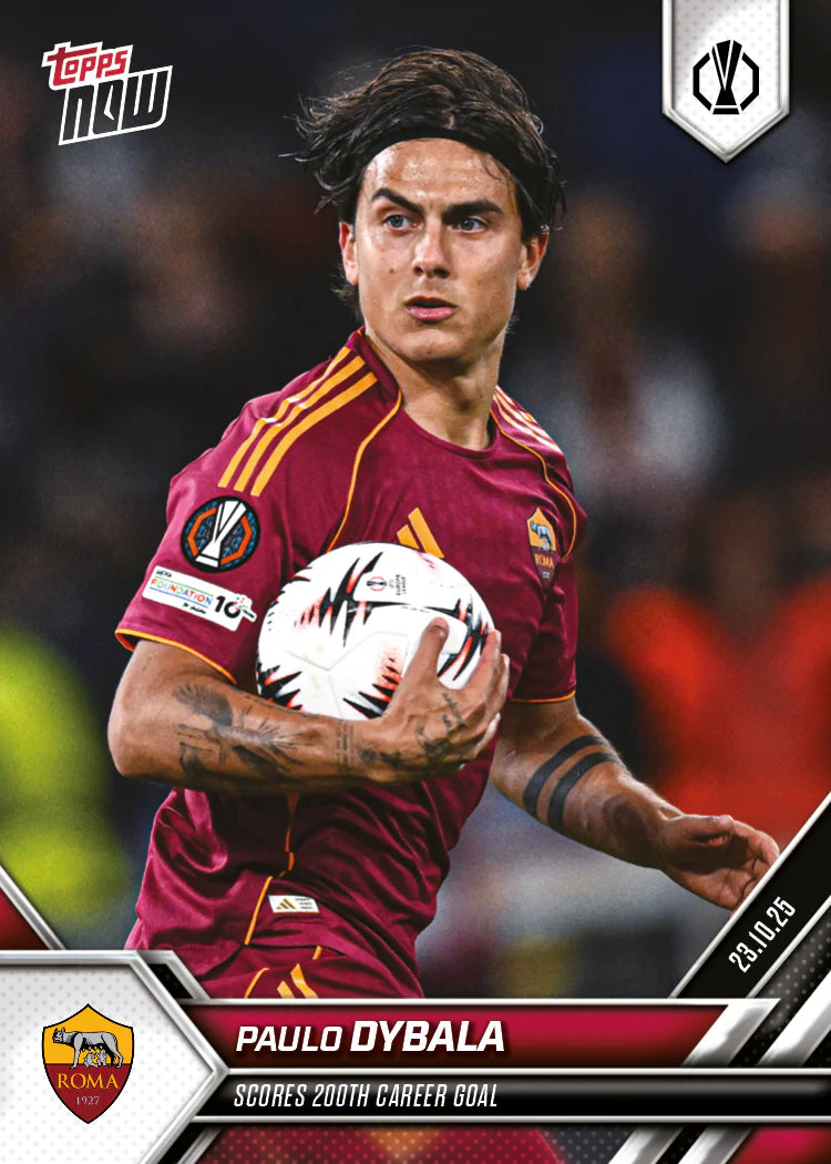 ToppsNow | Paulo Dybala | 2025-26 UEL | Card 6