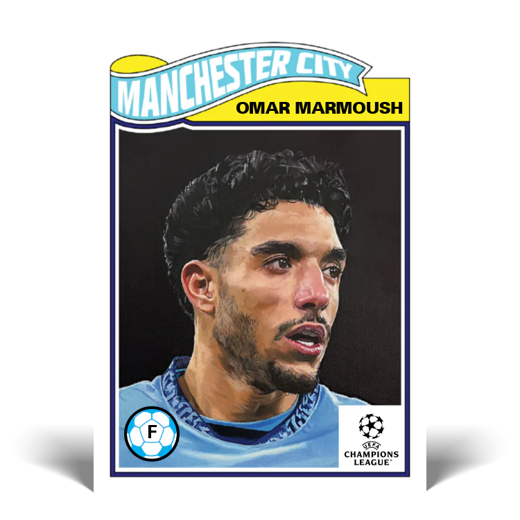 ToppsNow | Omar Marmoush | UCC Living Set | Card 777