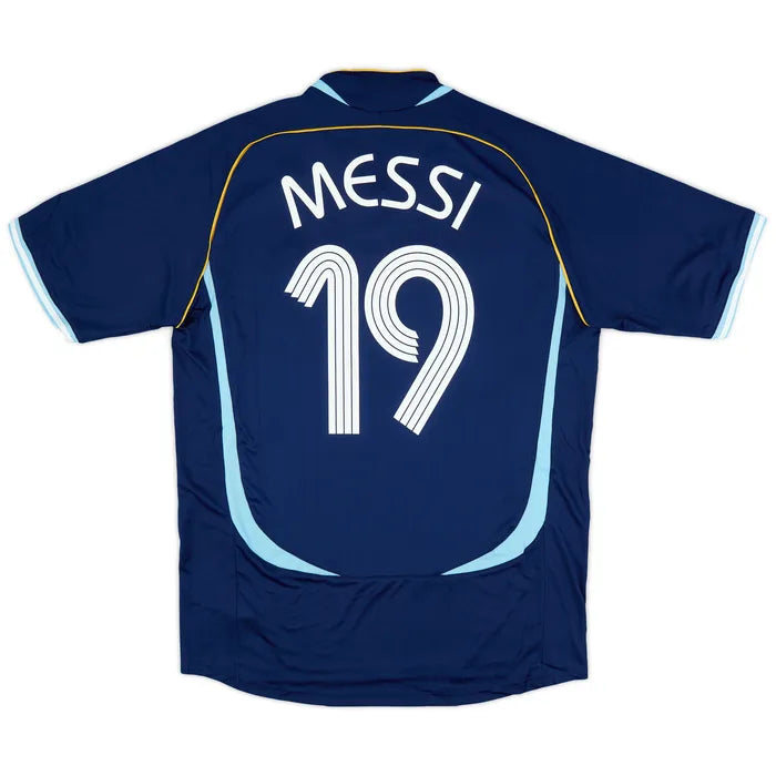 阿根廷 2006 客場復刻 #19 Messi | Argentina 2006 Away Reissue