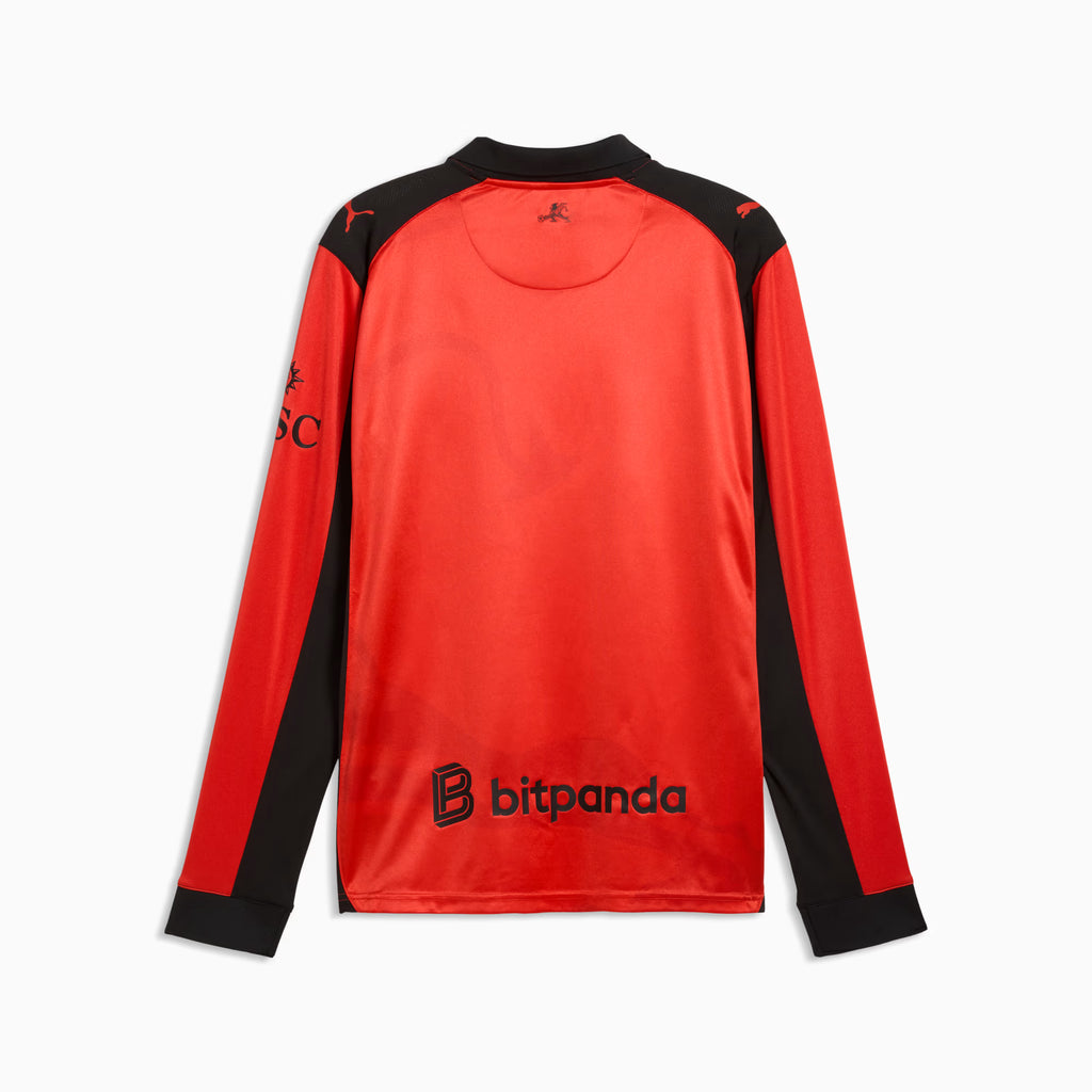AC米蘭 25/26 三客紅 | AC Milan 25/26 Fourth X Slam Jam LS Red