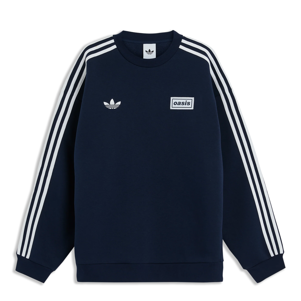 Oasis Live '25 Adidas Crewneck Sweatshirt Indigo