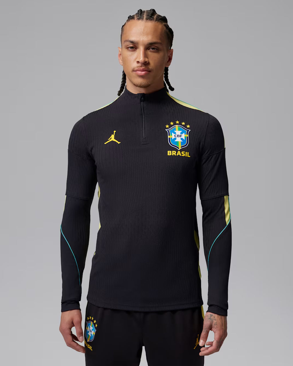 巴西 2026 針織訓練上衣 | Brazil 2026 Elite Knit Drill Top