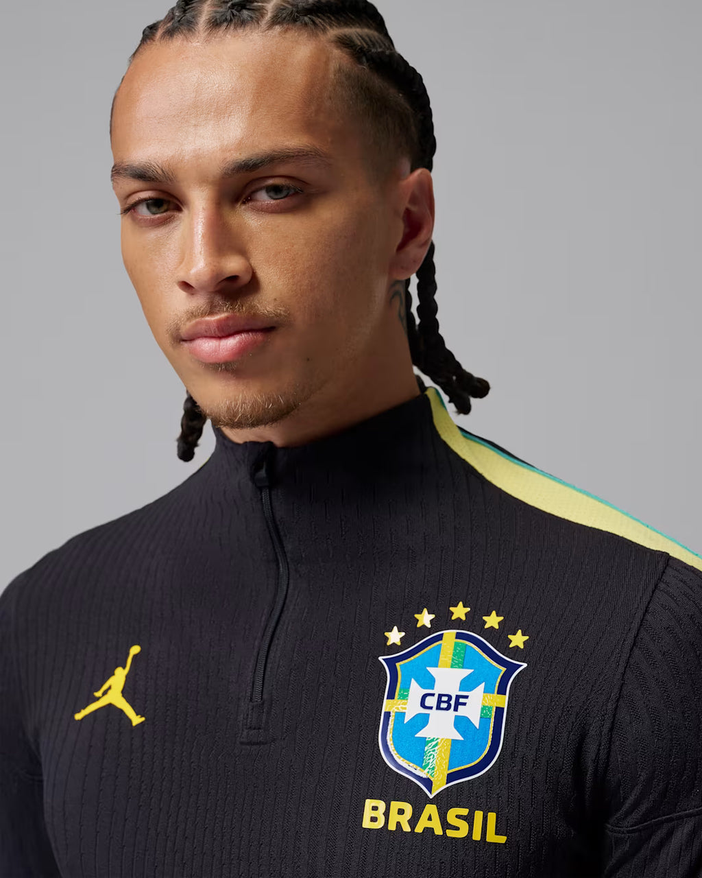 巴西 2026 針織訓練上衣 | Brazil 2026 Elite Knit Drill Top